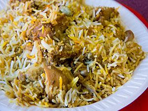 biryani dish