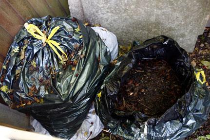 bags of compost