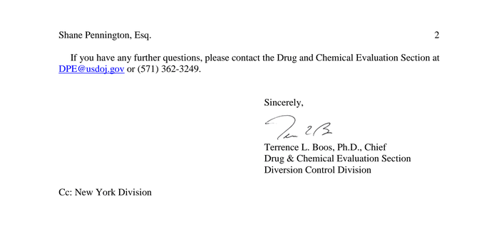 cannabis seeds are leagal letter from dea